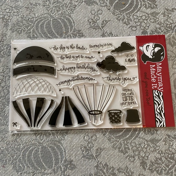 8 Piece Celebration / Good Greeting Crafting Items. $110 Value - Picture 5 of 9